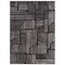 World Rug Gallery Contemporary Boho Stripes Non Shedding Soft Area Rug 5' x 7' Black 396BLACK5x7 - alternate 9